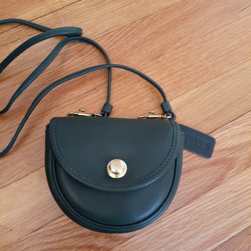 Coach Vintage Mini Green Belt Bag 9826